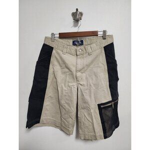 Lee Pipes vintage 90s BMX khaki cargo shorts 32